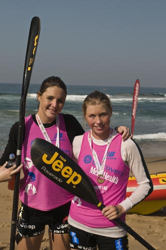 Tiffany Kruger, Kelly Howe, Scottburgh to Brighton 2008 Tiffany Kruger, Kelly Howe, Scottburgh to Brighton 2008